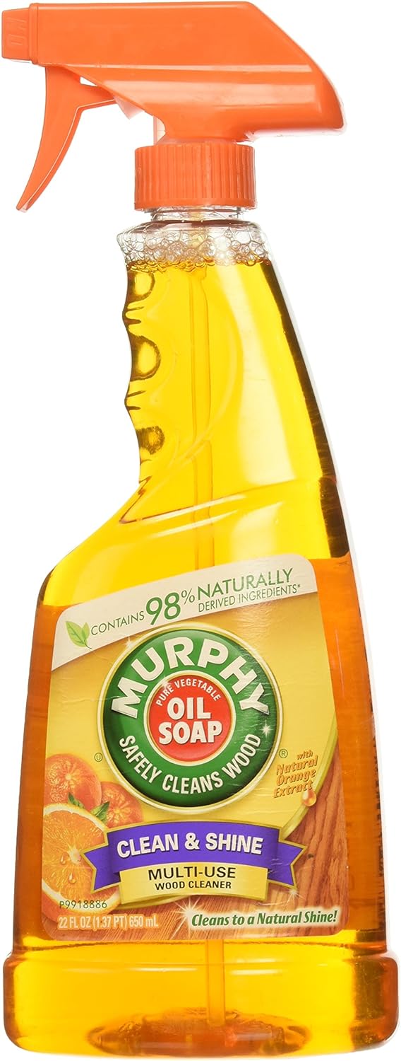 Murphy Oil Soap MultiUse Wood Cleaner with Orange Oil 650 ml (Pack of