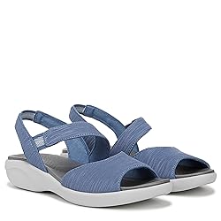 LifeStride Women's Cheerful Sandal Elemental Blue
