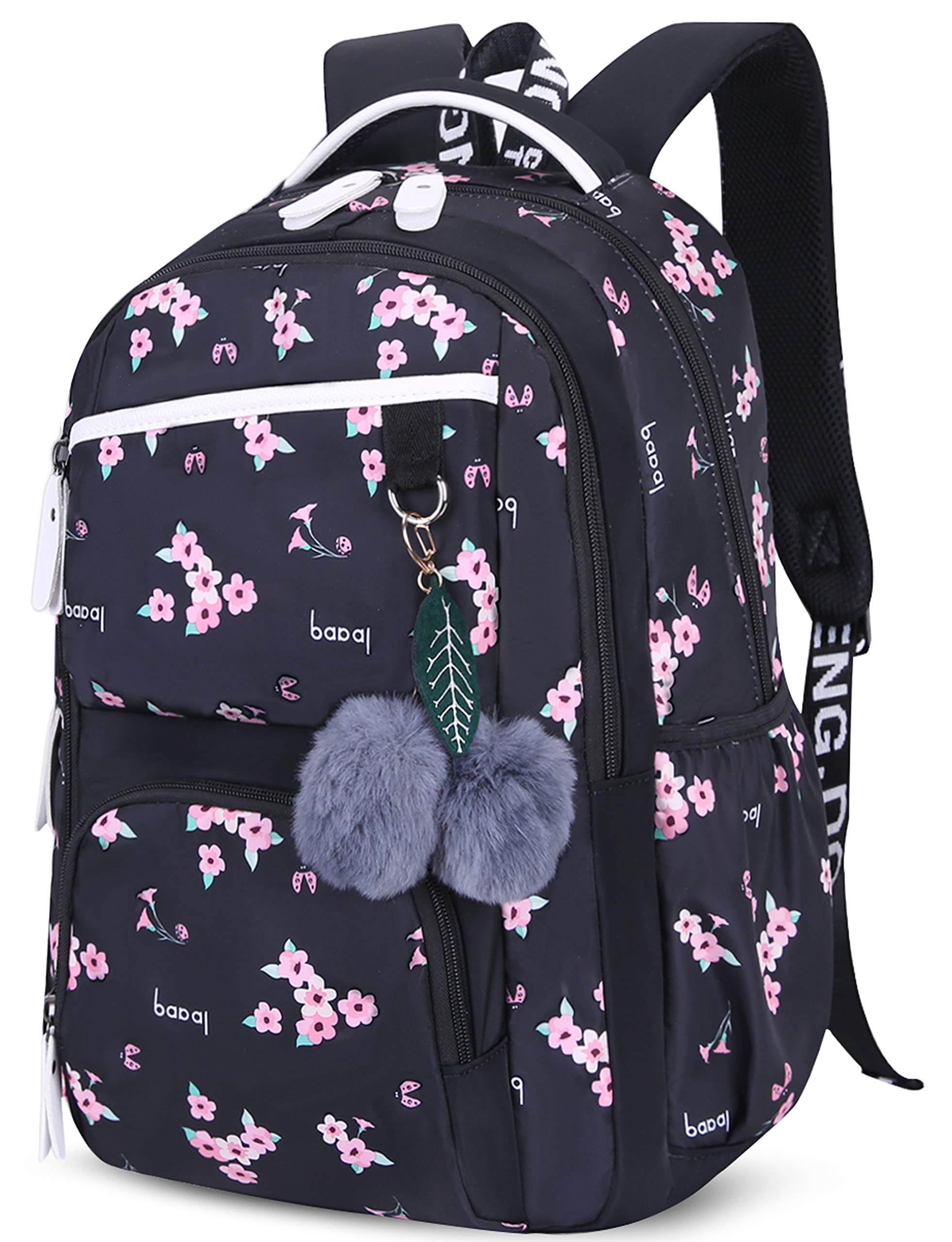 Floral School Backpack for Travel and Laptop C1)