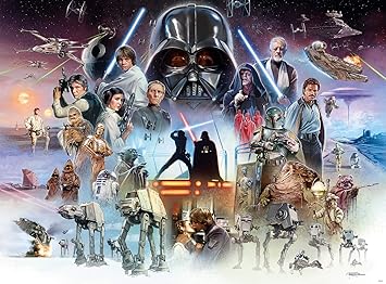 Star Wars The Force Is With You Young Skywalker Puzzle Da 1000 Pezzi Amazon It Giochi E Giocattoli