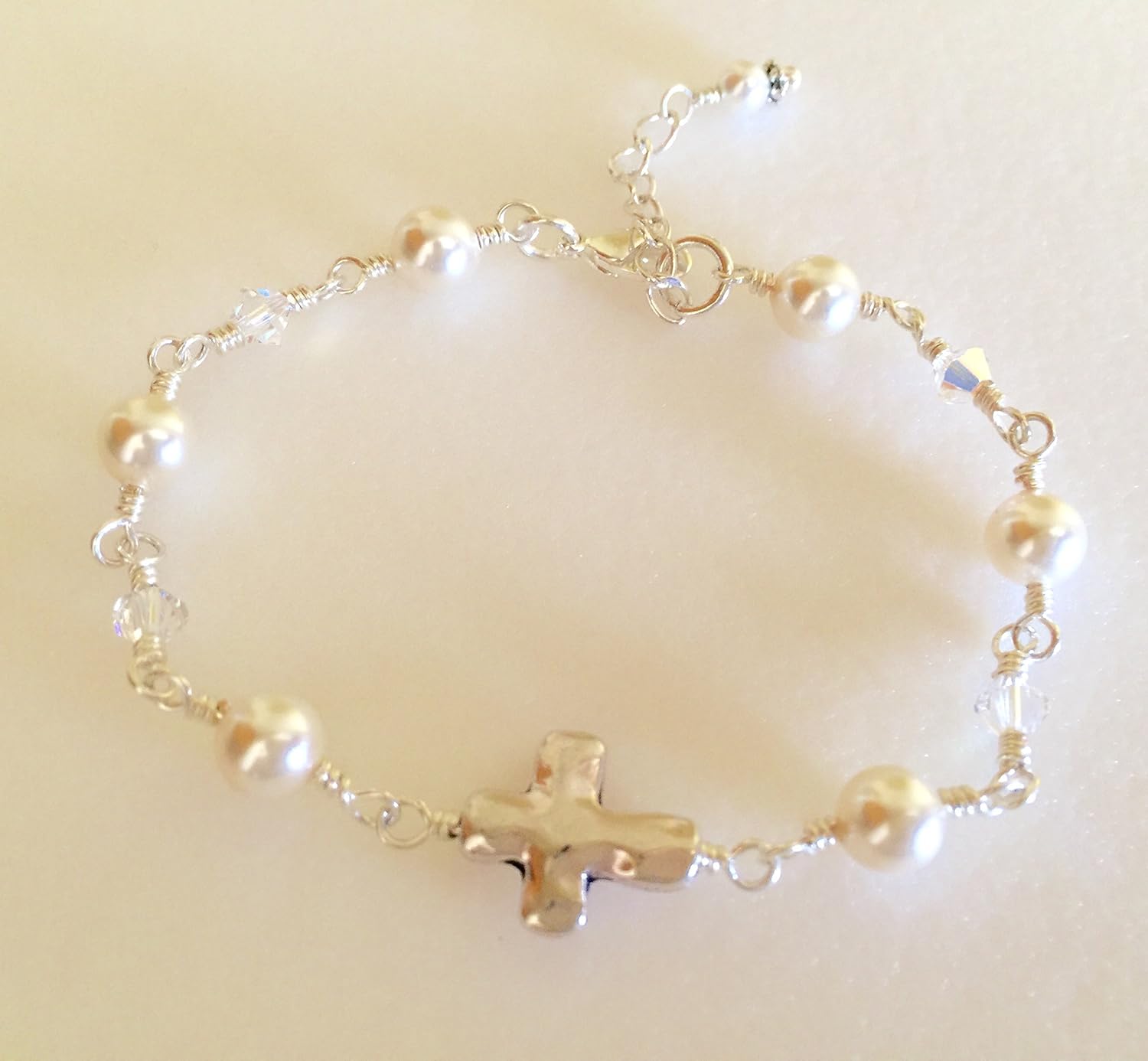 girls communion bracelet