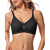 ProKloud Bras for Women No Underwire Wireless Jelly Bras Full Coverage Seamless Push Up Bralettes Support Tshirt Bra