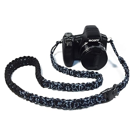 Blue Lightning Paracord - Correa de Seguridad para cámara réflex ...