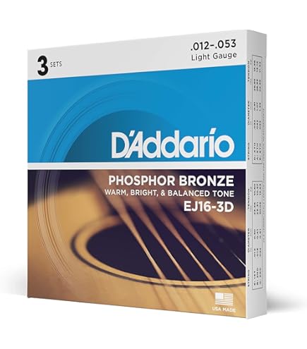 Amazon.com: Ernie Ball 2070 Earthwood Phosphor Bronze Acoustic
