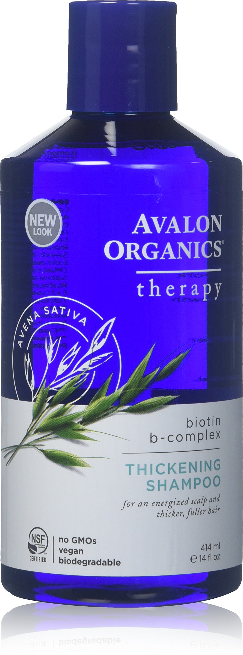 Avalon Organics Biotin B-Complex Thickening Shampoo - 14 oz - 2 Pack