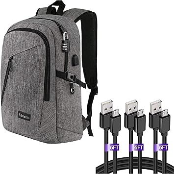 waterproof usb port backpack