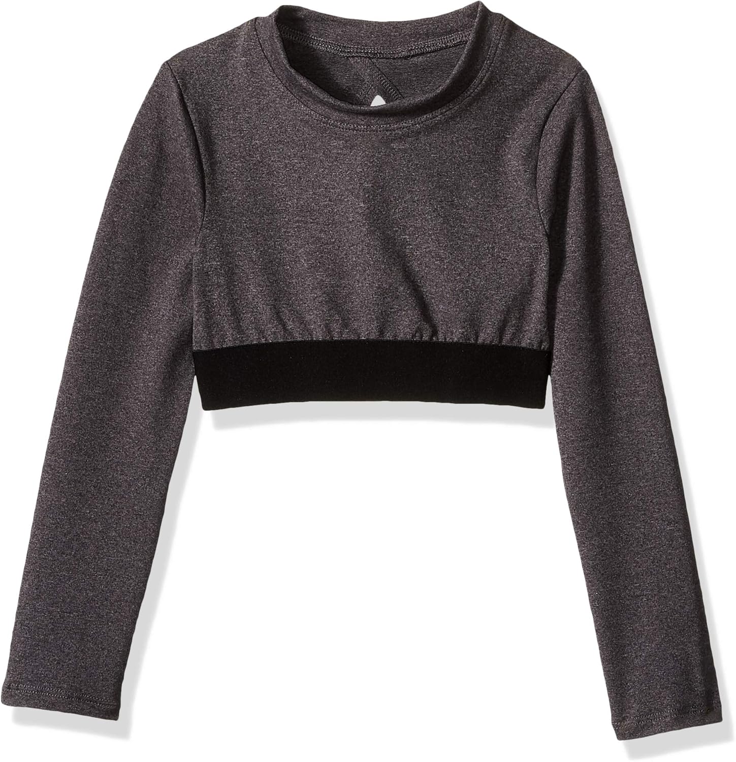 Soffe Girls' Big Grace Long Sleeve Crop Top: Clothing