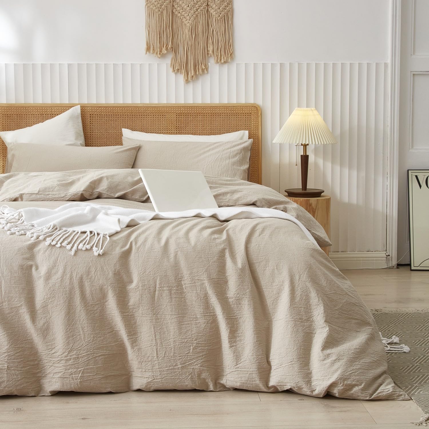 Linen Feel Duvet Cover