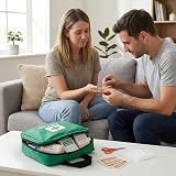 ZENO 90 Piece First Aid Kit Home Office Emergency Eyewash Ice Packs Blanket view 9
