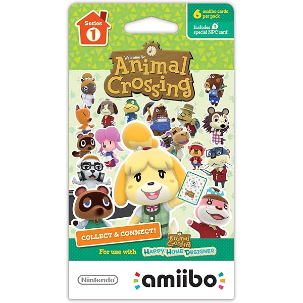 Amazon.com: Nintendo Animal Crossing amiibo cards Series 2 (6-Pack