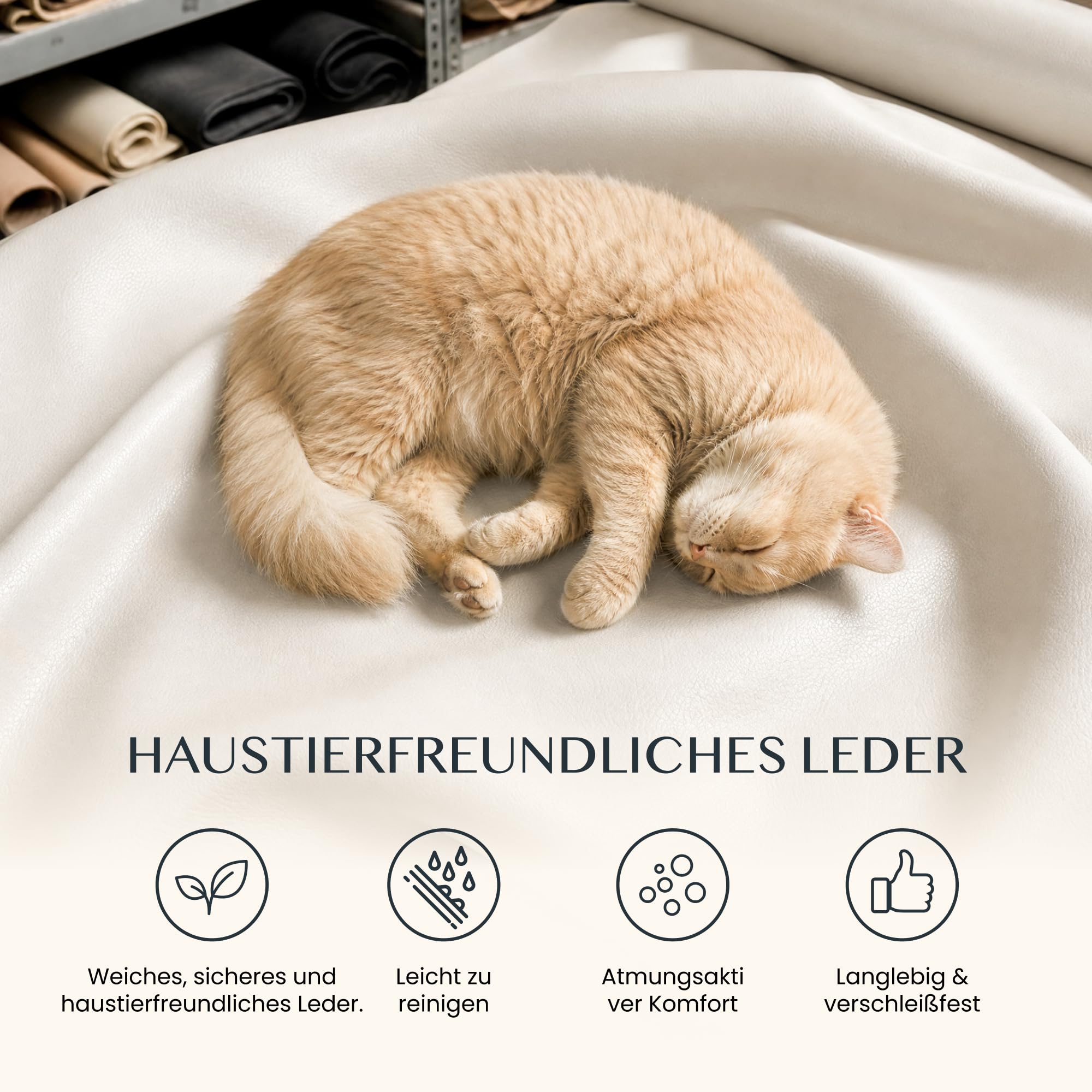 FLEXISPOT Luno Chefsessel Ergonomischer Bürostuhl mit Fußstütze 9