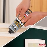 UniBond No More Nails All Materials Grab Adhesive Interior Exterior White 142g view 5