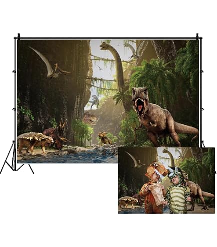 Runde Fotohintergrund Safari-Tiere 2,1x2,1 M – Dschungel-Motiv Für Kindergeburtstag, Zoo-Party & Babyshower