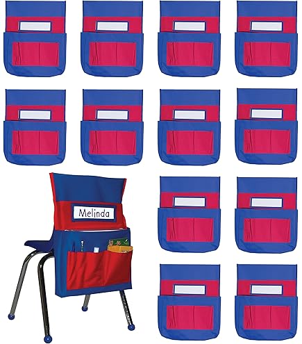 thumbnail image 2 of Chair Storage Pocket Chart | Classroom Organization For Arts & Crafts Supplies 2 of 12