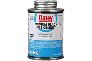 Oatey 4 oz. ABS Black Cement