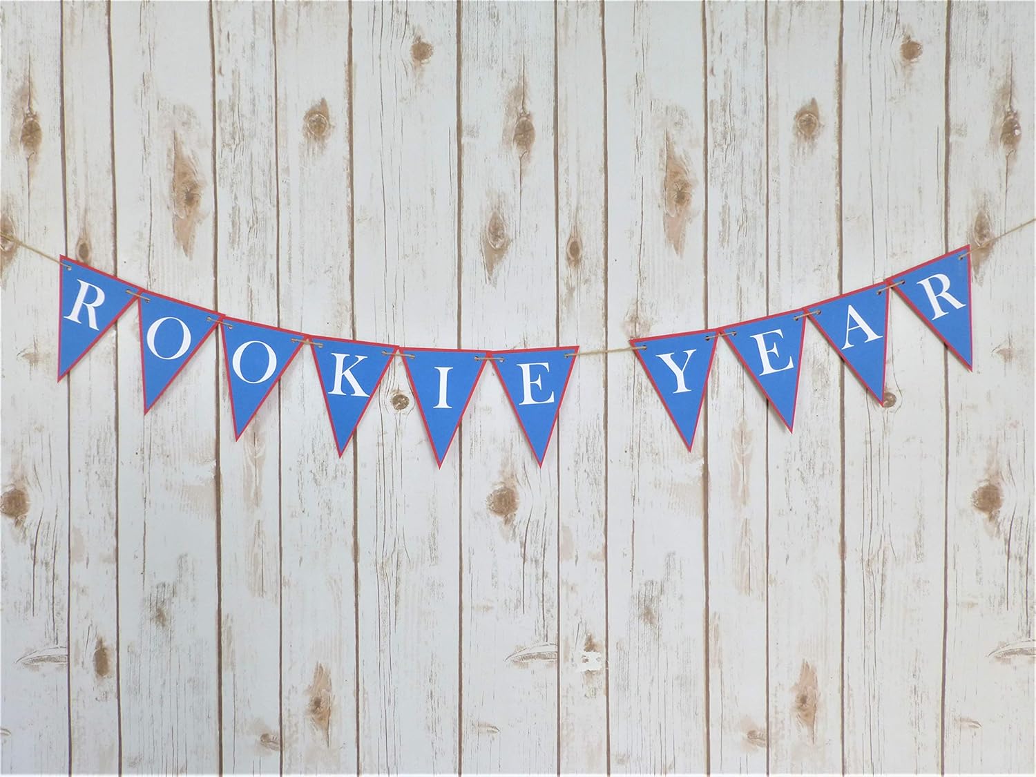 Amazon Com Rookie Year Banner Baseball Garland Photo Prop 1st