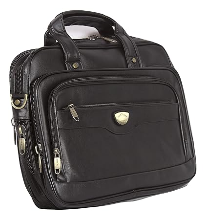 GrandPolo Expandable 06 Zipper Office Bag, Laptop Bag, File Bag & Messenger Bag for Men