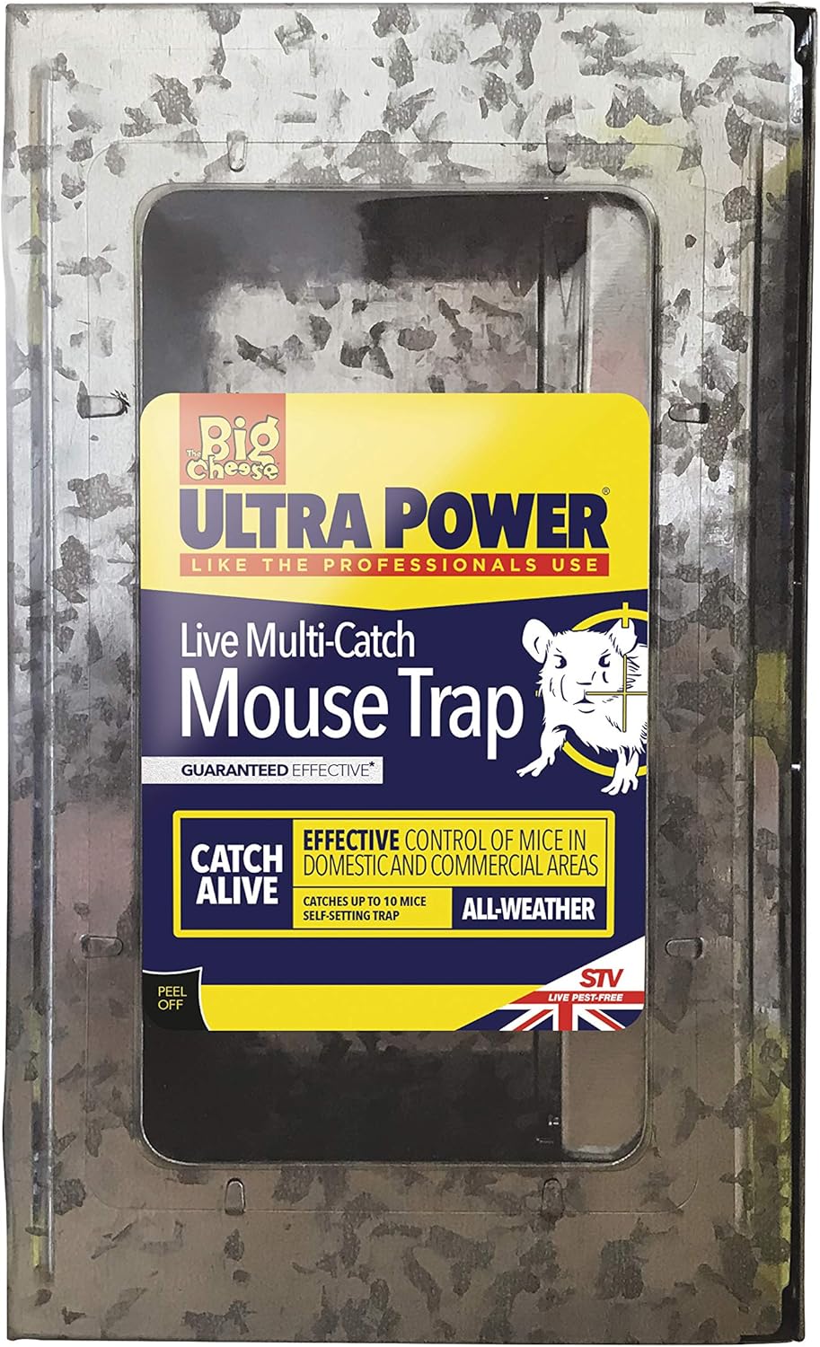 The Big Cheese Ultra Power Live MultiCatch Mouse Trap (Humane, Self