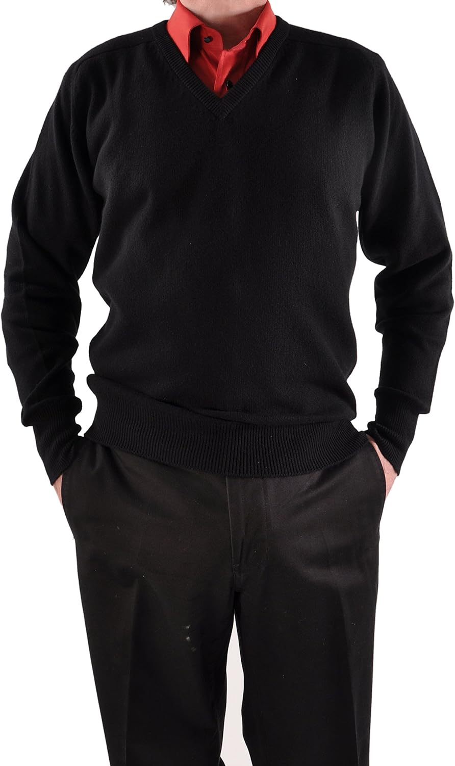 SCOTT Men's Scottish Cashmere Cardigan Sweater at Amazon Men’s Clothing