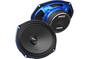 AudioControl PNW Series Car Speakers, 6x9 Coaxial Premium High-Fidelity, 75 Watt RMS/100 Watt Max, 3 Ohm (Pair)