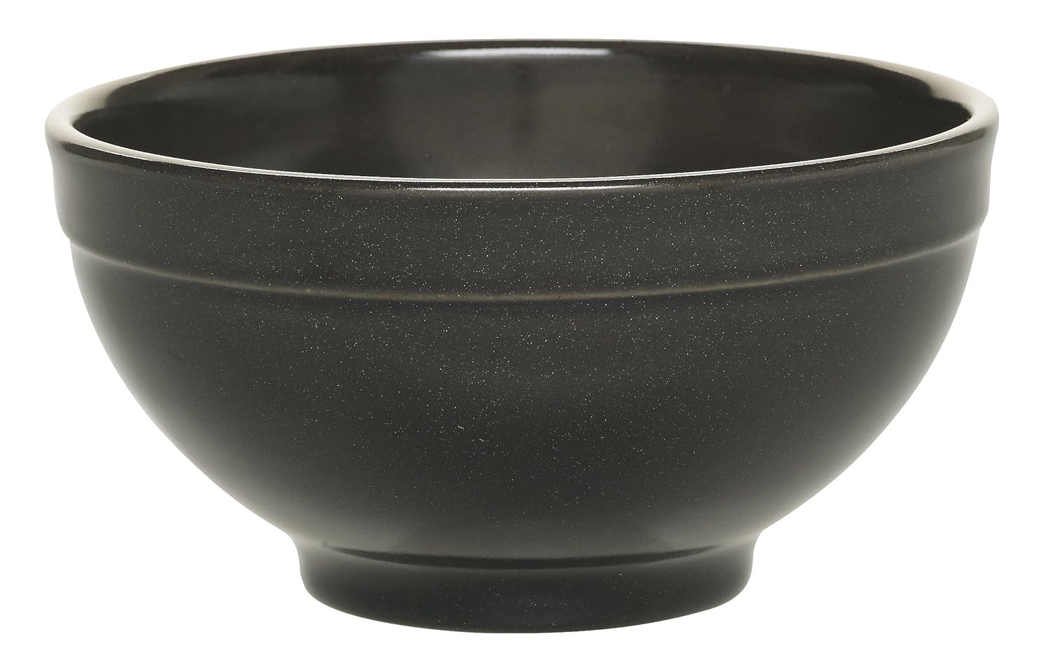 Emile Henry 792121 HR Ceramic Cereal bowl, Charcoal