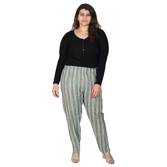 plus size cotton pants