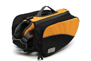 Outward Hound Kyjen 2500 Dog Backpack, Small, Orange