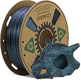 Creator PETG Filament 1.75mm, High Speed 3D Printer Filament 1KG for Max 500mm/s Fast Printing, Burnt Titanium Color Changing Filament, Tough Chameleon 3D Printing Filament (Burnt Titanium)