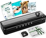 MAXDONE A4 Laminator 4-in-1 Hot Cold with Pouches Cutter Corner Rounder