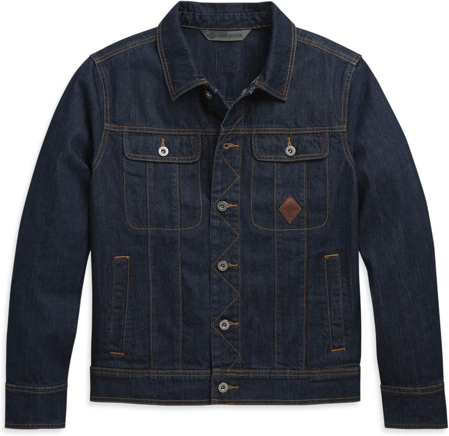 harley davidson jacket denim
