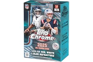 2025 Topps Chrome Football - Factory Sealed - Value Box