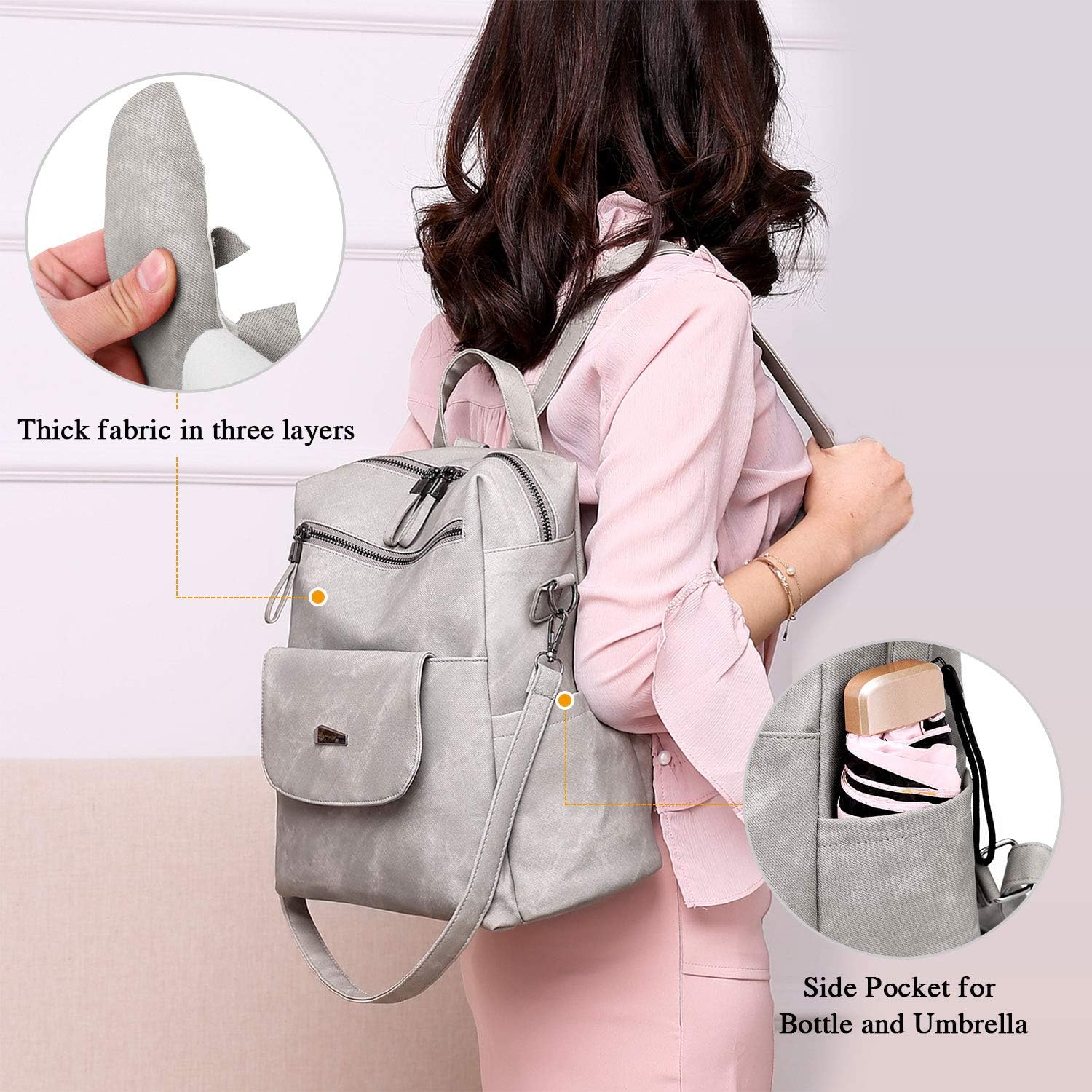 Zaini Uomo/Donna | Zaino Urban 15.6 Grigio | Piquadro ⋆ Dimensione Trading