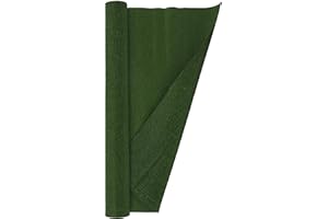 Crepe Paper Roll, Premium Heavy Italian 180 g, 13.3 sqft, Leaf Green