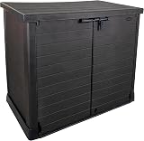 Duramax Cedargrain StoreAway 1200L Plastic Garden Storage Shed Brown