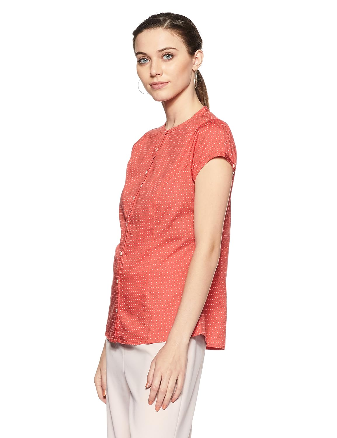 arrow woman button down shirt