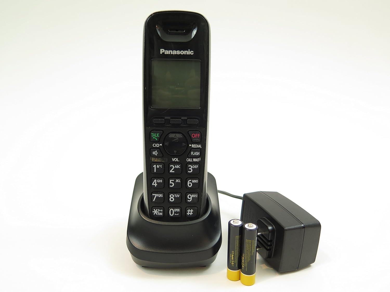 Amazon.com : Panasonic KX-TGA653B Accessory Cordless Handset (only)  Replacement : Electronics