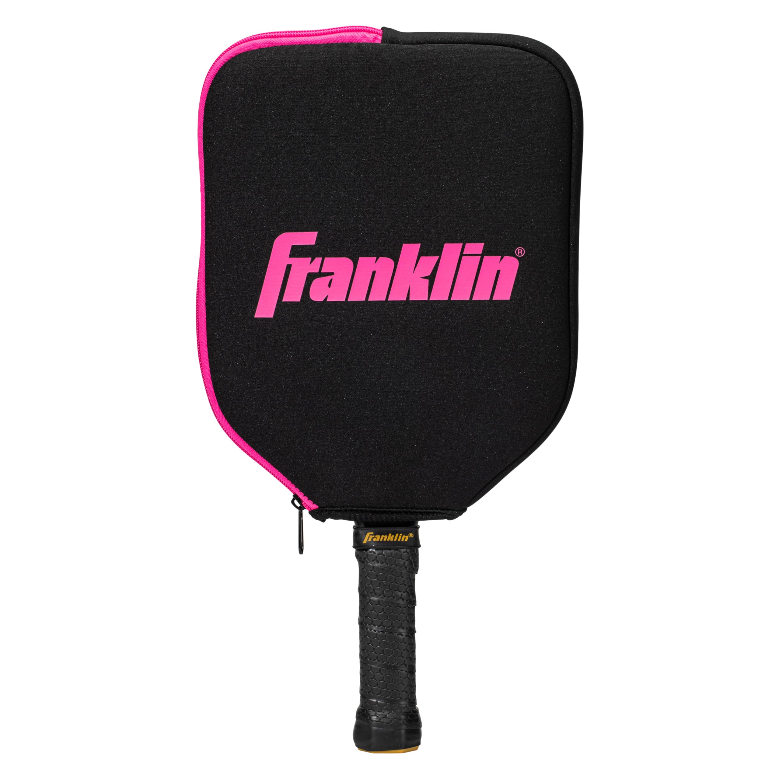 Franklin Sports Pickleball Paddle Cover - Black/Pink
