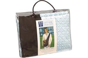 East Side Collection Reversible Sling Pet Carriers — Versatile Polyester Over-the-Shoulder Carriers for Small Dogs, Brown/Blue