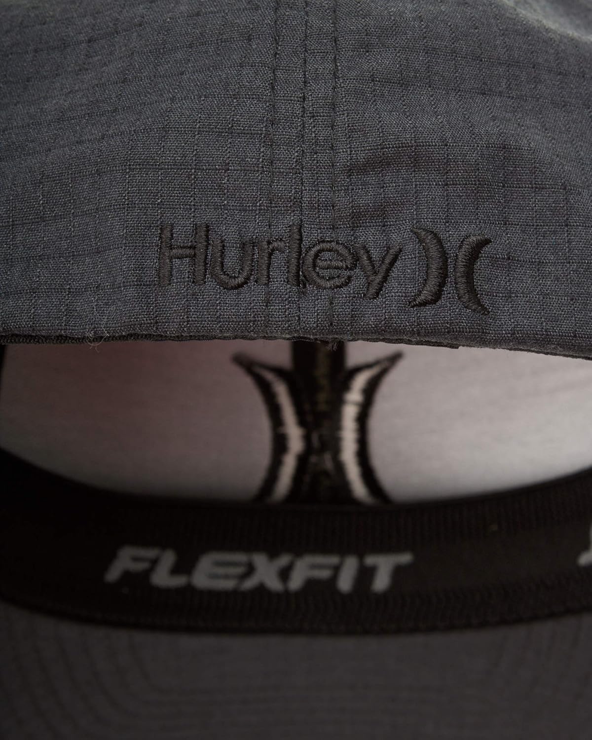 Hurley Men's Black Textures Baseball Cap: Clothing