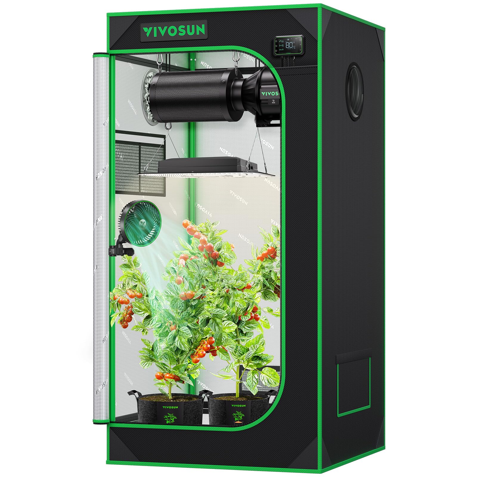 VIVOSUN S224 2x2 Grow Tent, 24