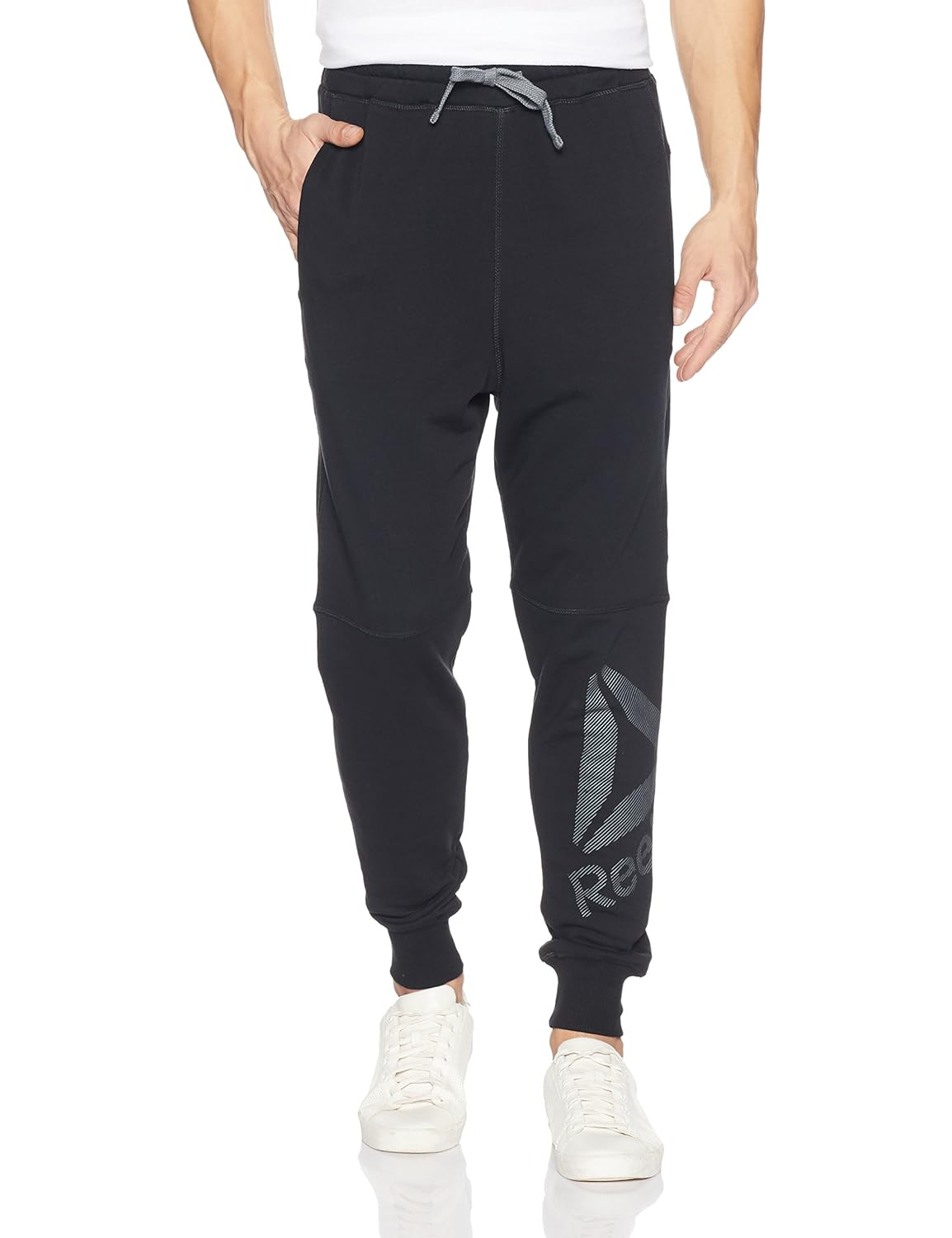 Buy Reebok Men's Cotton Track Pants (4058024069899_CV8554_2XL_Black) at Amazon.in