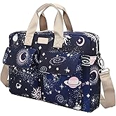 SANFAN Laptop Briefcase, Water Repellent Multi-Functional Laptop Shoulder Messenger Case Bag (15 inch-15.6 inch, SLB-9)