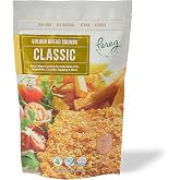 Pereg Bread Crumbs Classic (12 Oz) &ndash; Crispy Breadcrumbs for Coating &amp; Stuffing - Coat Burger, Schnitzel, Vegetables, Meatballs - Kosher Certified - Resealable Packaging
