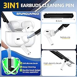 RFUNGUANGO for AirPods Pro 2nd Gen Protective Case