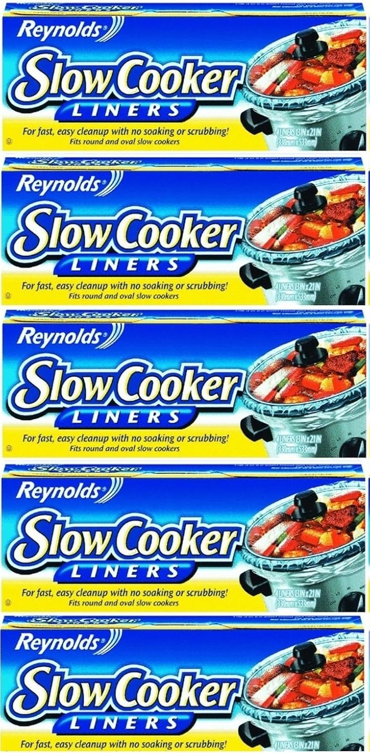 Reynolds Metals 00504 Slow Cooker Liners 13 IN X 21 IN, 20 LINERS