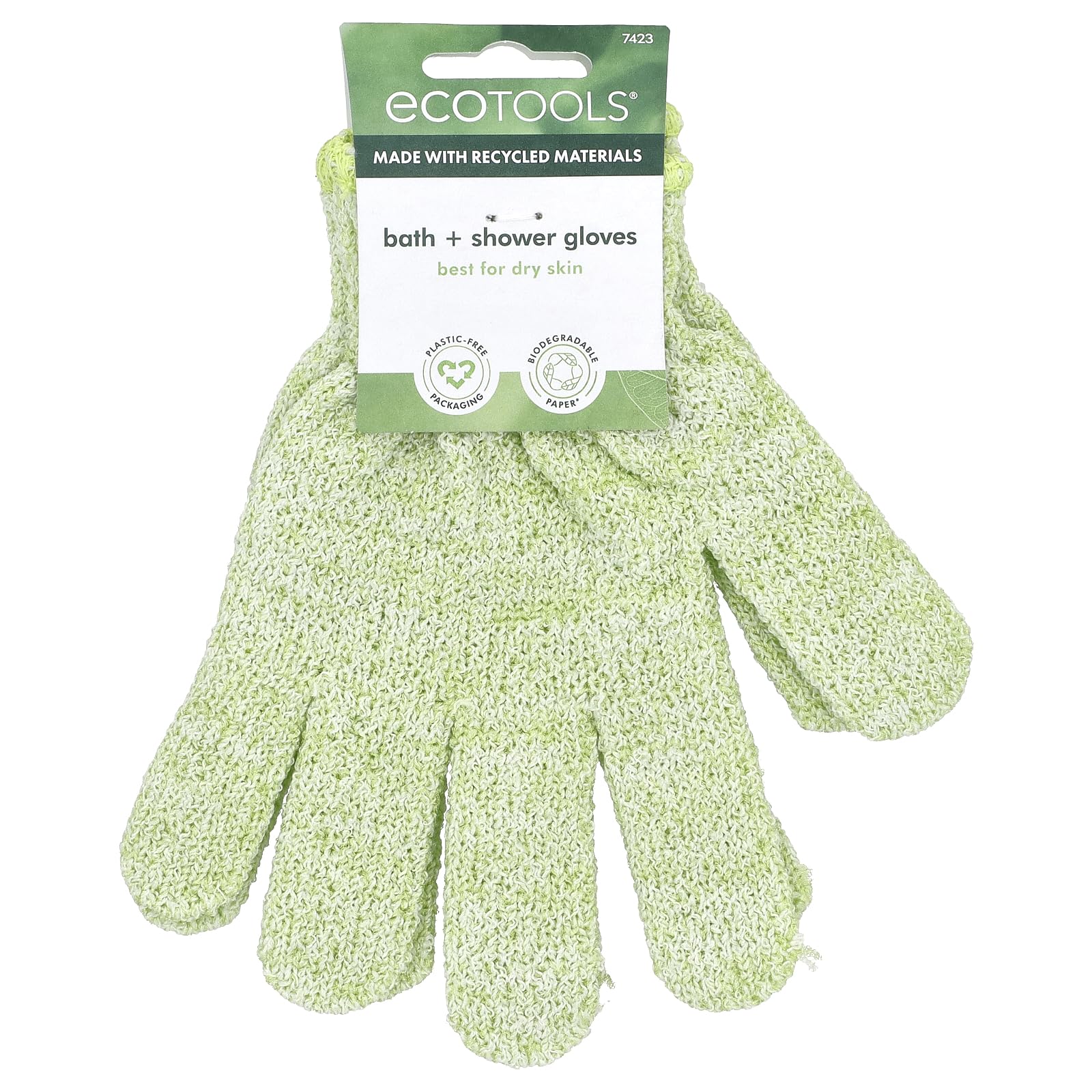 EcoTools Recycled Bath and Shower Gloves (color may vary) by EcoTools