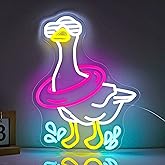 Pkshfja Goose Neon Sign Sign Led Light Up Signs for Wall Decor Usb Powered Neon Light Signs Indoor Light for Room Decor Holiday Gift