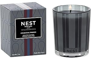 NEST New York Charcoal Woods Scented Votive Candle