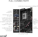 ASUS ROG Strix B650E-F Gaming WiFi AM5 ATX Motherboard DDR5 PCIe 5.0 3x M.2 view 5