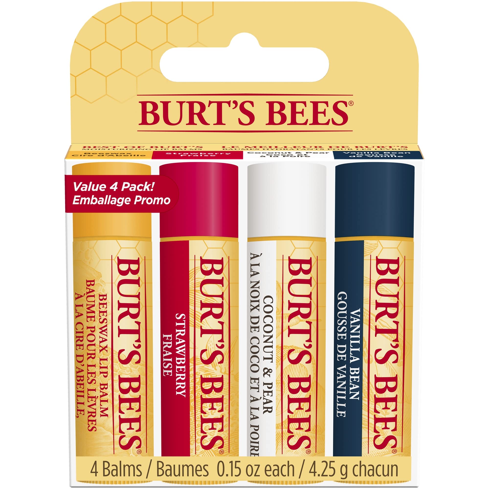 Bit of Burts Lippenbalsam - pflegender Lippenstift - Lippenpflege mit natürlichen Inhaltsstoffen - 500617